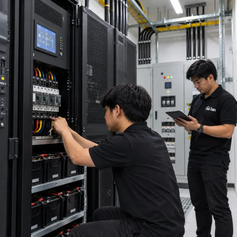 Power Infrastructure สำหรับระบบ IT และ Data Center เพื่อช่วยเพิ่มความต่อเนื่องในการทำงานและลดความเสี่ยงจากไฟตก ไฟดับ หรือความไม่เสถียรของระบบไฟฟ้า