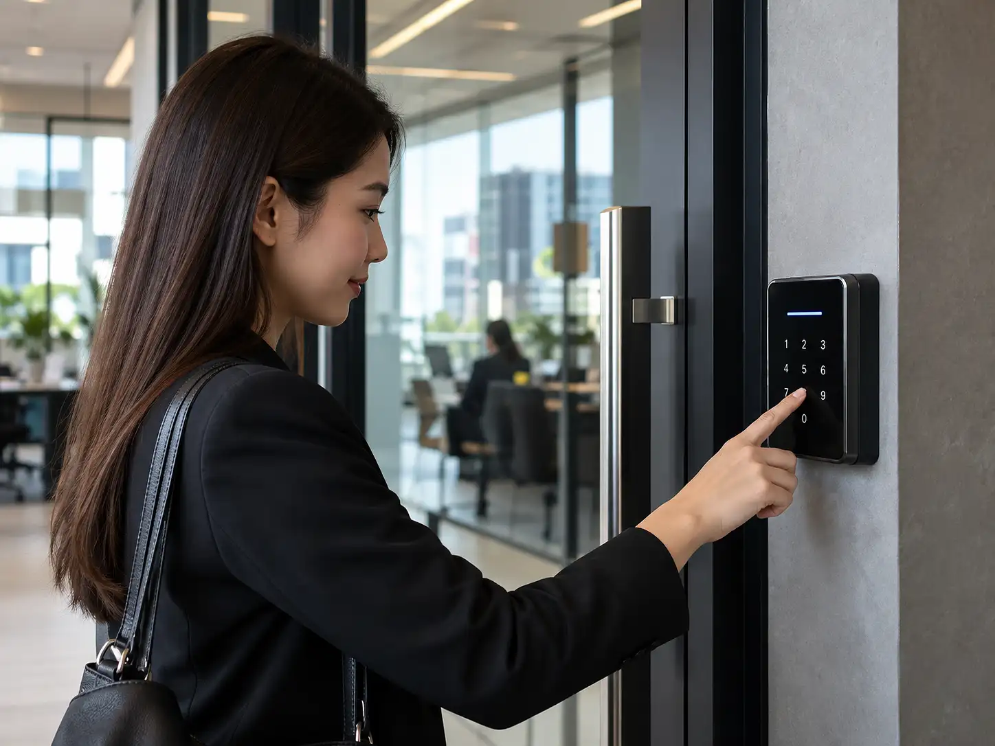 โซลูชัน Network Infrastructure - Enterprise WiFi อุปกรณ์ควบคุมการเข้าถึงด้วยระบบรหัสผ่านเพื่อรักษาความปลอดภัยในสำนักงาน
